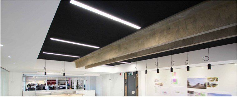 Suspended Linear Panel 200 × 1200