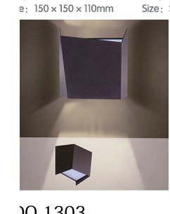 Cube Wall Light COB 2 × 3W